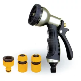   Strend Pro fém locsolófej 7 funkciós +2 db gyorscsatlakozó +1db adapter