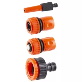   Strend Pro szórófej +2db gyorscsatlakozó +1db adapter, 3/4", 5db-os