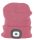 Strend Pro téli sapka 4x SMD LED világítással, rózsaszín színben, L