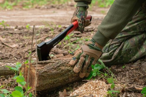 Strend Pro Camo munkavédelmi kesztyű, 11 / XXL