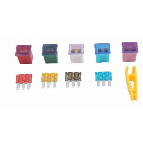 Asta M tipusú és mikro 3 autó biztosíték készlet