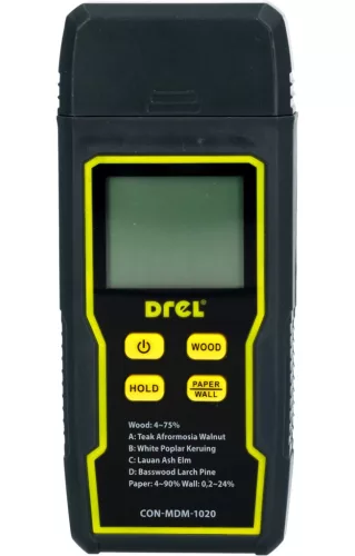 Drel nedvességmérő LCD kijelzővel