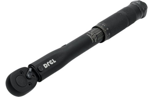 Drel 1/4 "nyomatékkulcs 2-24 Nm, fekete