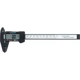   Drel digitális tolómérő szénszálas testtel, 150 mm - es