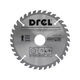 Drel vídiás kőrfűrészlap, 170 x 20 x 36T