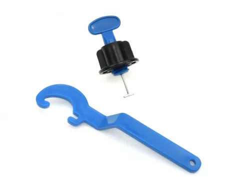 GEKO szintező készlet, 2db kulcs, 100db szintező