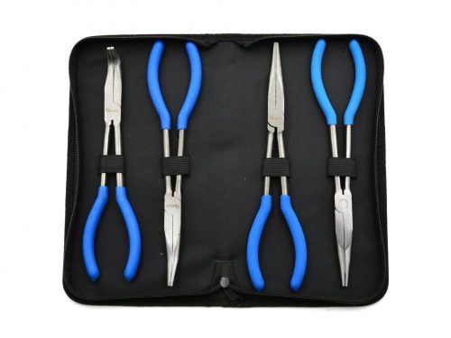 GEKO hosszú fogó készlet 280mm 4db-os