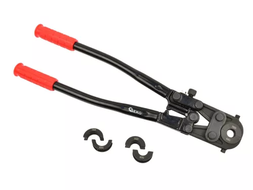 GEKO mechanikus csőpréselő, krimpelő PEX-AL -PEX , PERT-AL-PERT csövekhez, 16 - 20 - 26 mm