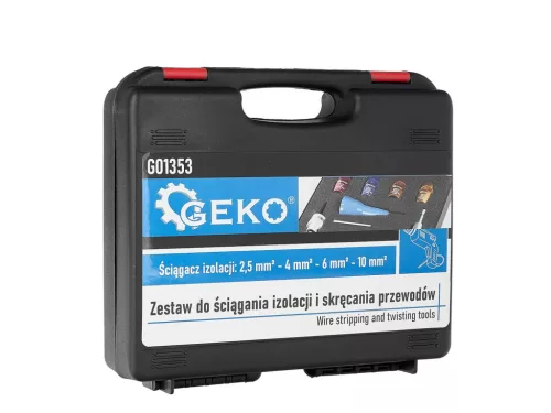 GEKO vezetékcsupaszító és sodró készlet