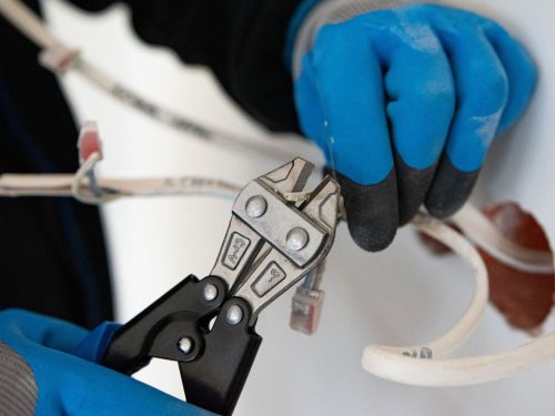 GEKO drótvágó fogó 210 mm, CrV