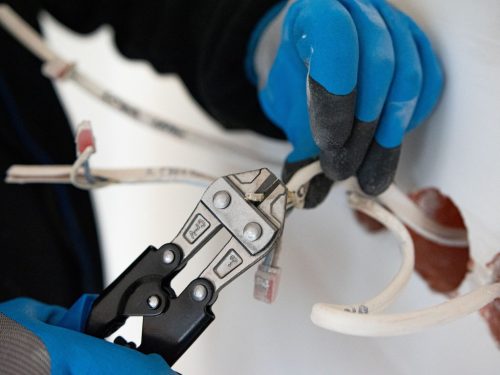 GEKO drótvágó fogó 210 mm, CrV