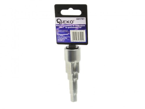 GEKO univerzális radiátorszelep kulcs, 1/2"-os racsnihoz