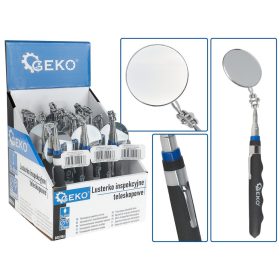 GEKO teleszkópos tükör 24-69 cm, kínáló dobozban