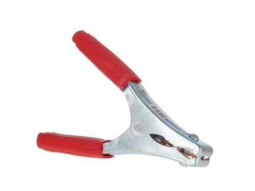 GEKO krokodil csipesz akkumulátorhoz, indító kábelekhez, 210 x 130 mm, 500A (+)