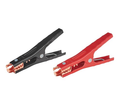 GEKO krokodil csipesz készlet akkumulátorhoz, indító kábelekhez, 2 db-os, 400A