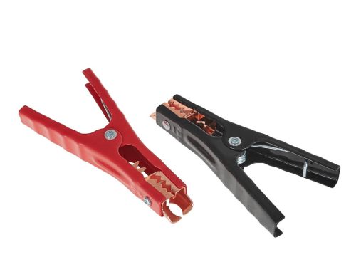 GEKO krokodil csipesz készlet akkumulátorhoz, indító kábelekhez, 2 db-os, 400A