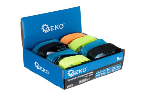 GEKO rögzítő heveder 25 mm X 0,5 m, 250 kg, önzáró csattal