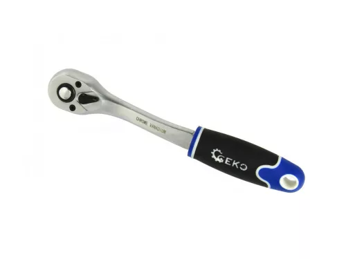 GEKO profi gyorskioldású eltolt racsnis hajtókar 3/8" 72T