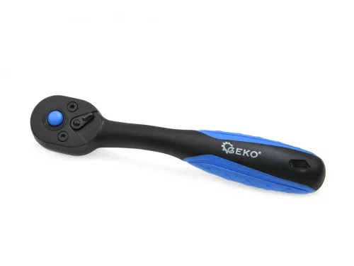 GEKO profi nylon bevonatú racsnis hajtókar, 1/4" 72T