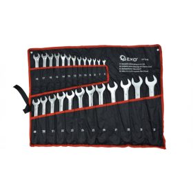 GEKO csillag-villáskulcs készlet, 6-32 mm, 25 db-os