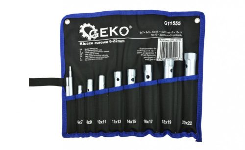 GEKO csőkulcs készlet 6-22 mm