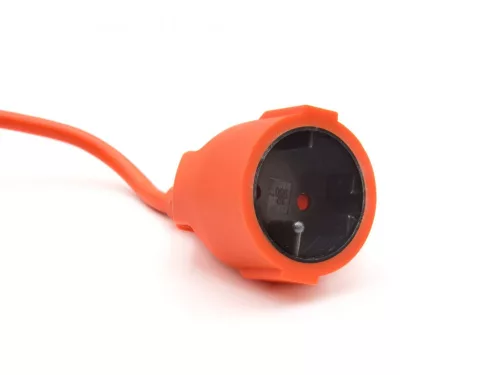 GEKO kültéri hosszabbító 20 m, kettős szigetelésű védőföldelés nélkül