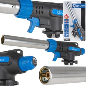 GEKO hosszú gázégőfej piezó gyújtással