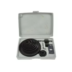   GEKO körkivágó készlet fára és gipszkartonra, 19-127 mm, 16db-os