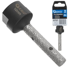   GEKO gyémánt csiszoló, 10mm, sarokcsiszolóra M14 menettel
