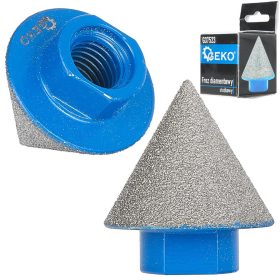   GEKO hegyes gyémántcsiszoló 2 - 38 mm-ig, sarokcsiszolóra, M14 menettel