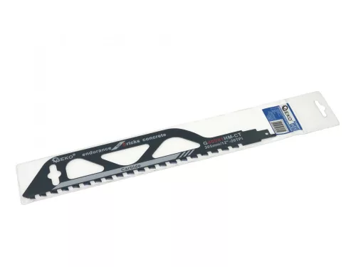 GEKO vídiás orrfűrészlap pórusbeton, tégla vágására,  305 mm, 20T