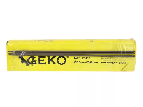 GEKO rutilos elektróda 2,5mmx300mm, 2.5kg, E6013