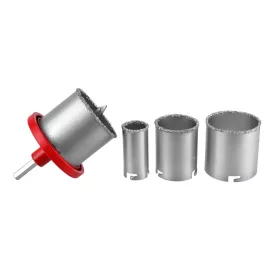  Keltin csempe és téglafal,wolfram körkivágó készlet 6 db-os, 33-73 mm