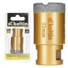Keltin gyémánt körkivágó 32 mm, sarokcsiszolóra M14 menettel