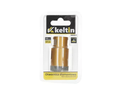 Keltin gyémánt körkivágó 32 mm, sarokcsiszolóra M14 menettel