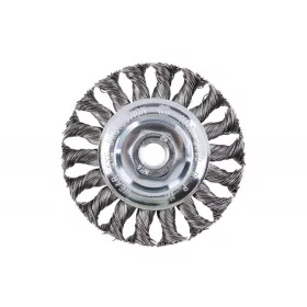   Festa körkefe, sodrott acél, sarokcsiszolóra, M14 menettel, 100 mm