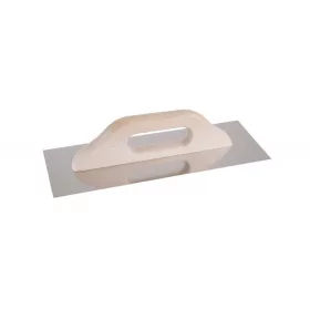 Festa sima rozsdamentes glettvas, fa nyéllel, 360X130 mm