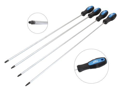 Satra hosszú torx csavarhúzó készlet 4 db-os