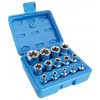 Satra E - torx dugófej készlet, 1/4''+3/8''+1/2", 14 db-os