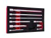 Tvardy 9 részes billegő hosszabbító készlet 1/4" 3/8" 1/2" CrV