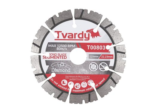 Tvardy gyémánt vágókorong 125 x 13 x 22,2 mm