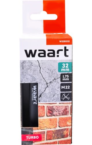 Waart gyémánt koronafúró 32X75 mm, M22
