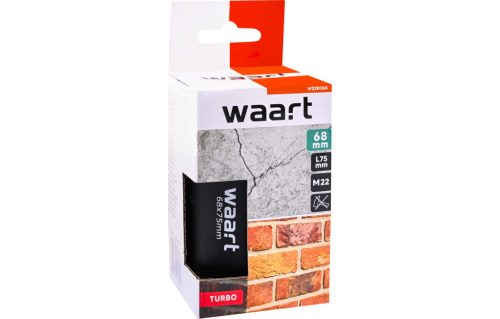 Waart gyémánt koronafúró 68X75 mm, M22