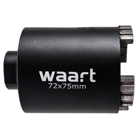 Waart gyémánt koronafúró 72X75 mm, M22