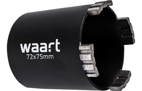 Waart gyémánt koronafúró 72X75 mm, M22