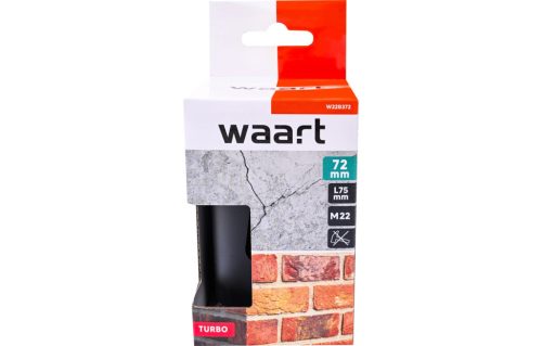 Waart gyémánt koronafúró 72X75 mm, M22