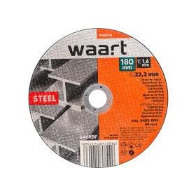 Waart vágókorong acélhoz, 180 x 1,6 x 22,2 mm,