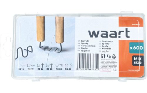 Waart tartalék drót készlet, műanyag hegesztőpisztolyhoz 600 db
