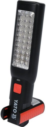 Szerelőlámpa 30+7 LED 3.7V 1800mAh Li-Ion, USB