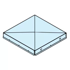   BLAUBERG RSD ISO-VK 315 Esővédő tető ISO-VK ventilátorhoz